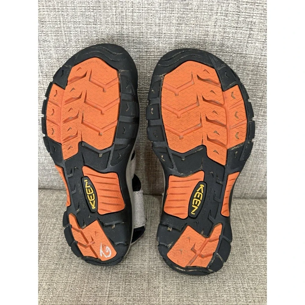 Keen Men's Newport H2 Hiking Sandals Khaki/Orange Sz 8‎